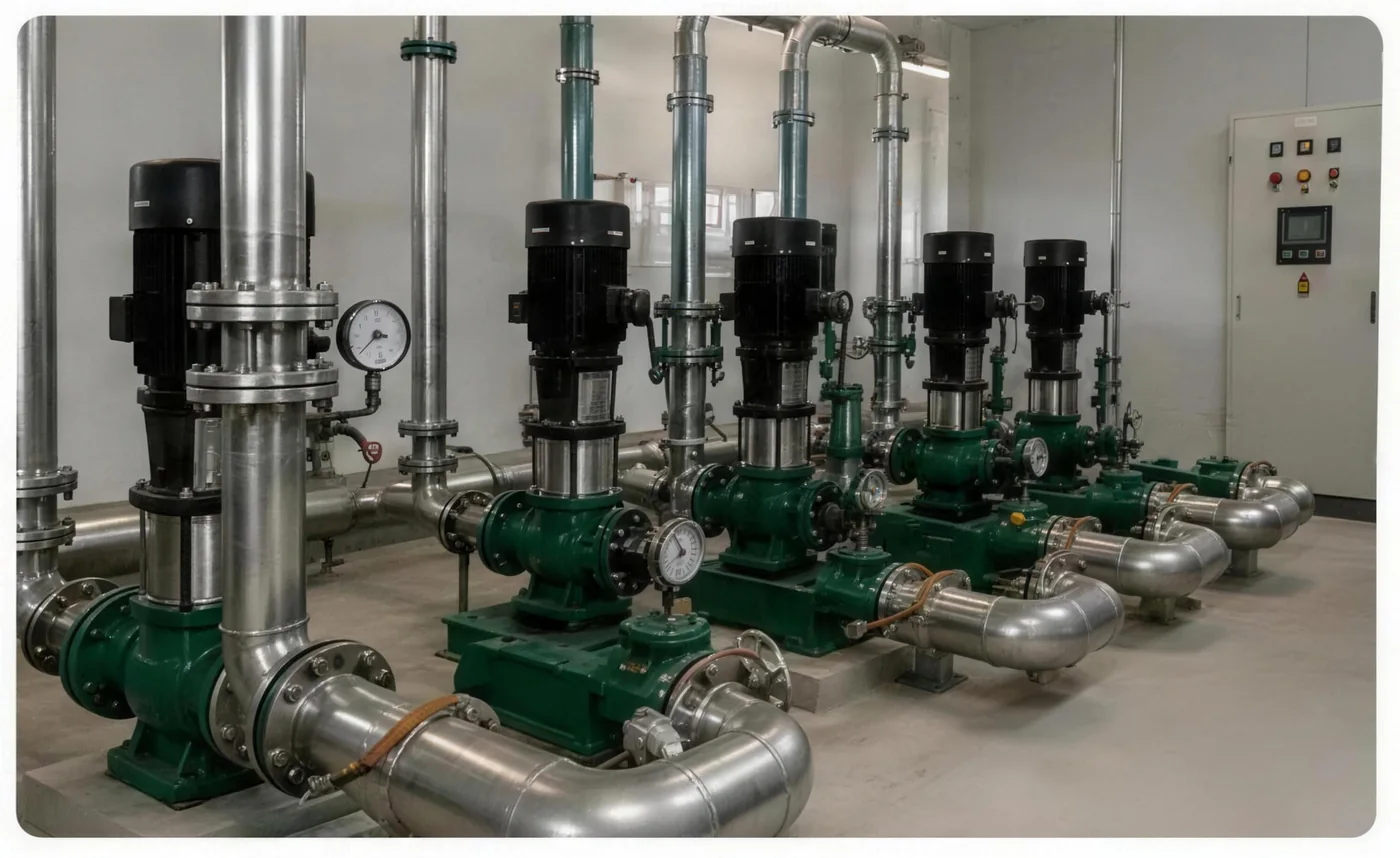 Booster pump system with Himel VSD
